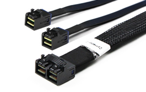 Alltop Mini SAS HD Cable (12Gbps) in F Cable